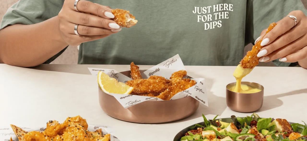 Tenders and dips to share